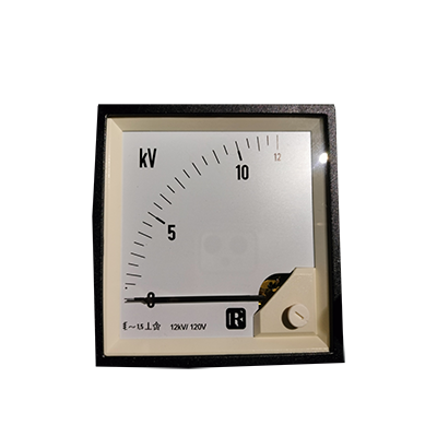 Rishabh Moving Iron AC Meter 90° (96) 12KV/120V Analog Voltmeter